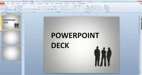 PowerPoint Deck: Basic Features and Peculiarities to Mind