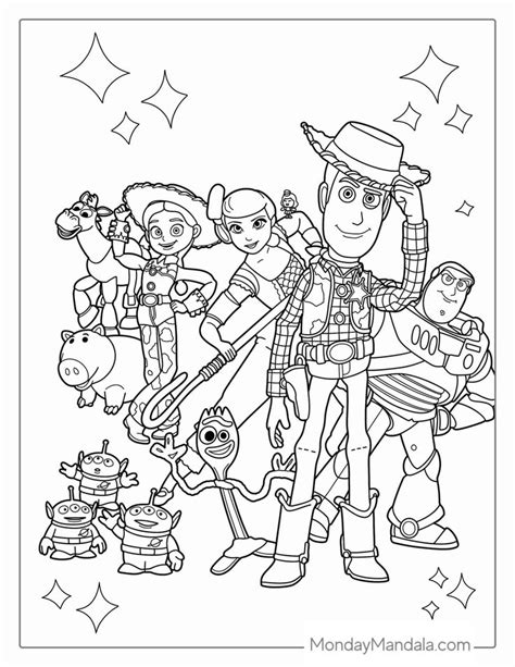 34 Toy Story Coloring Pages Free Pdf Printables