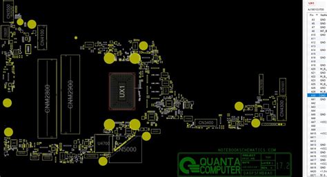 HP 15 EF Series Schematic Boardview Quanta 0P5F Schematic