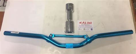 GUIDON SCOOTER NAKED Bleu Support Guidon Argent MBK Yamaha Booster EUR 74 03 PicClick FR