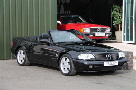 2001 Mercedes Benz SL500 R129 2072 SOLD Black With Black The SLSHOP