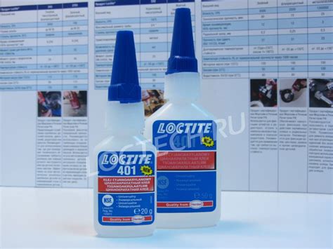 Loctite 401 - купить в Москве | Loctite 401: клей цианоакрилатный ...