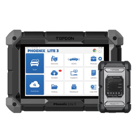 Topdon Phoenix Lite 3 Diagnostic Scanner For Vehicles