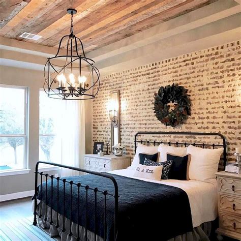 50 Gorgeous Farmhouse Master Bedroom Ideas Dormitorios Dormitorios