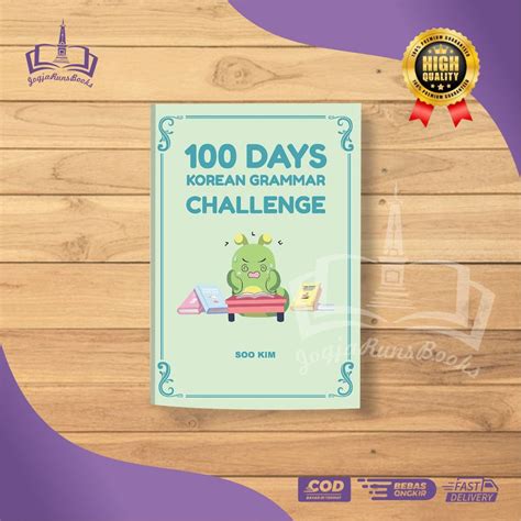 Jual 100 Days Korean Grammar Challenge Soo Kim Shopee Indonesia