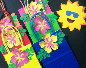 Luau Party Bag Etsy