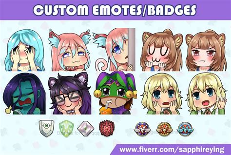 I Will Create Custom Twitch Emotes And Sub Badges Artofit