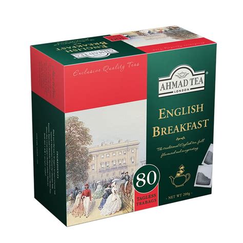 Herbata Ahmad English Breakfast Tea 80 torebek czarna śniadaniowa