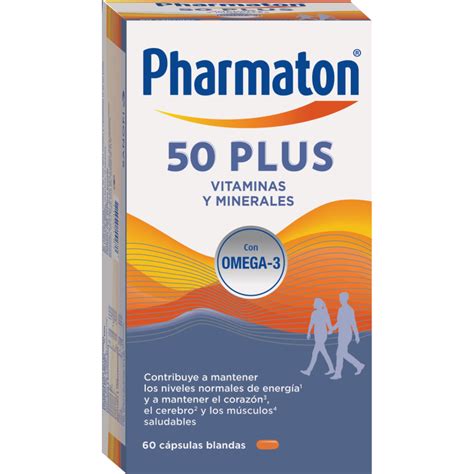 PHARMATON 50 Plus 250 MG 60 Caps