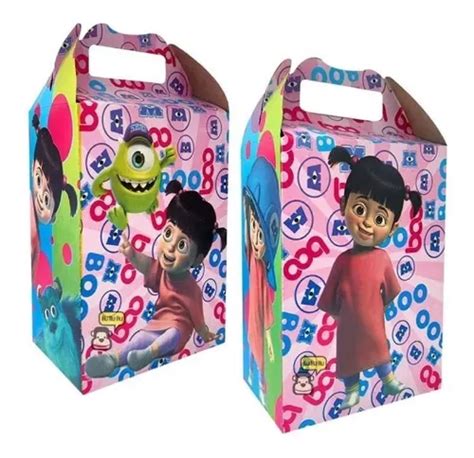 Boo Cajas Dulceras Fiesta Party Ni Os Monsters Inc