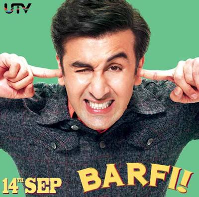 Bollytter: Ranbir Kapoor's Barfi Movie First Look Poster