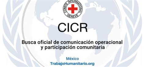 CICR Cruz Roja Internacional Archivos TrabajoHumanitario Org