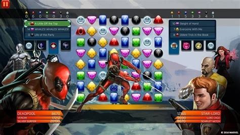 Marvel Puzzle Quest Review - Games Finder