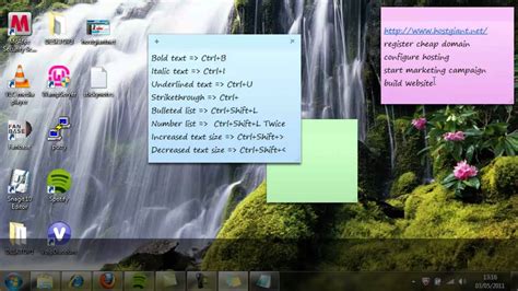 Sticky Notes Windows Desktop Program Youtube