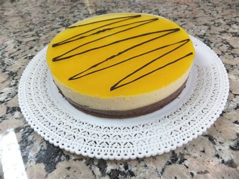 Tarta Mousse De Naranja Y Chocolate