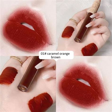 Schönheit Wasserdicht Lip gloss Lippen glasur Lippenstift Make up