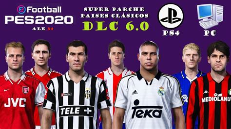 PES 2020 PS4 Classic Option File Europe League V6 0 By ALE 84