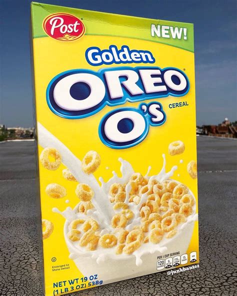 Post Golden Oreo O S Cereal