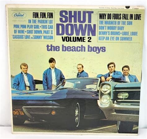 The Beach Boys Shut Down Volume 2 1964 Mono Ebay