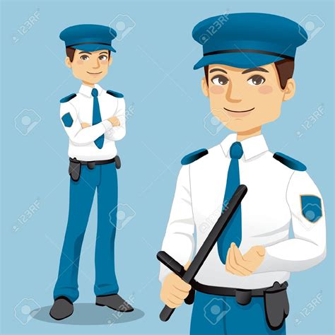 Clipart Security Guard