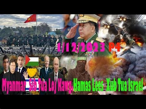 Live Xov Xwm Kub Tshaj Plaws Myanmar Sib Loj Heev Hamas Lees