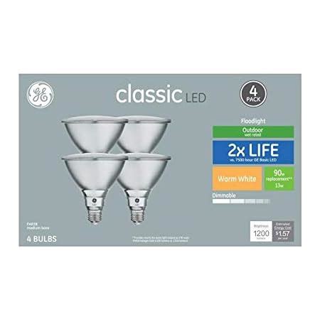 GE Classic 4 Pack 90 W Equivalent Dimmable Warm White Par38 LED Light