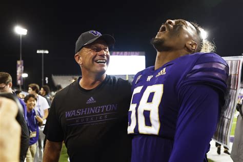 Washington shares special moment postgame between Kalen DeBoer and the ...