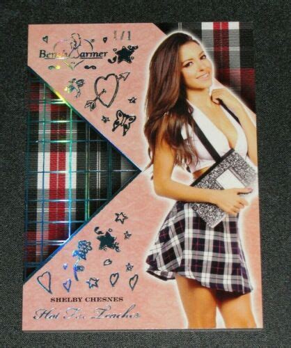 2018 Benchwarmer Shelby Chesnes Hot For Teacher 64 Ice Blue Foil 11