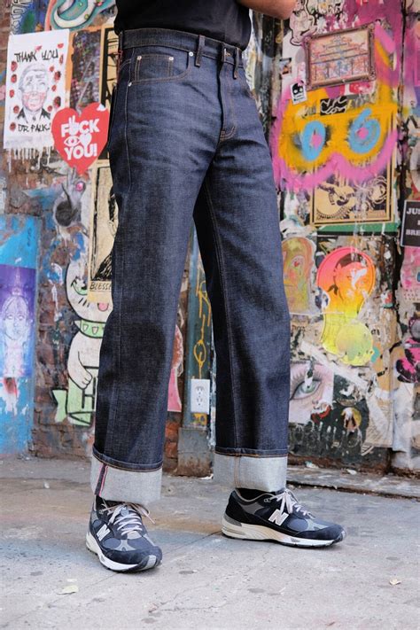 Strong Guy Dirty Fade Stretch Selvedge Naked Famous Denim