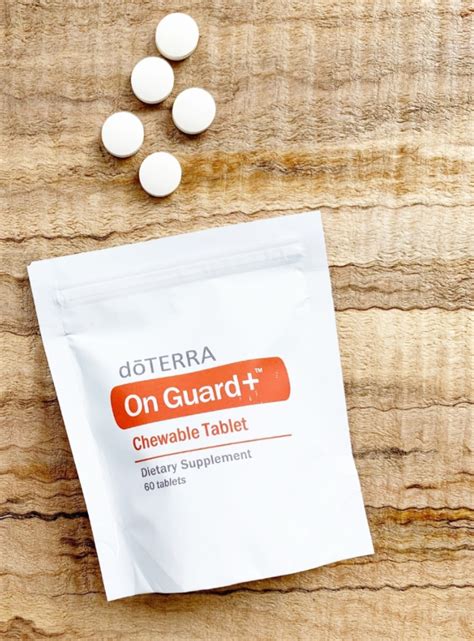 Doterra On Guard Chewable Tablets Dōterra Home Essential Oils