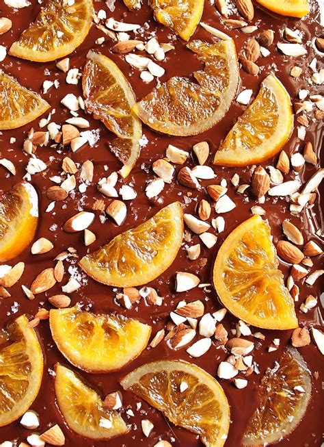 Dark Chocolate Bark with Candied Oranges - Robust Recipes