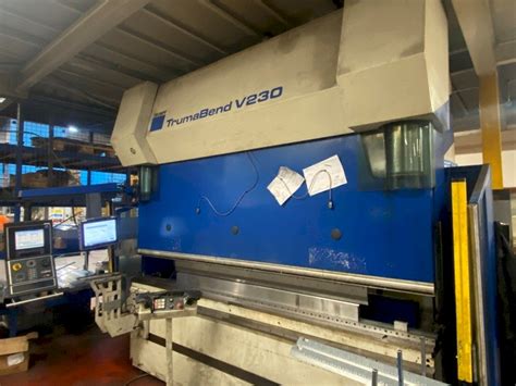 Machine S Specifications Trumpf Trumabend V 230 Used Machines Exapro