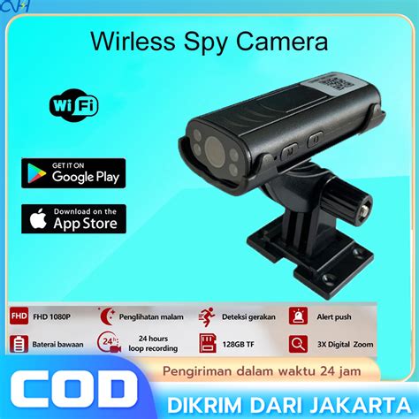 Jual Spy Camera Mini Wifi Baterai Internal FHD 2MP Kamera Cctv Mini