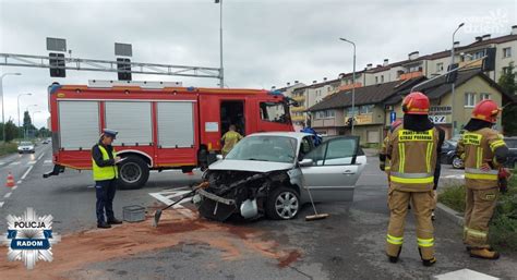 Zderzenie Na Skrzy Owaniu Na Os Micha W