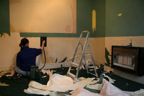 Home Wallpaper Removal Tips That Work (...DON'T Paint Over It!) | DIY ...