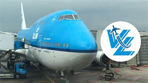 Klm New World Business Class Boeing 747 Upper Deck Review Youtube