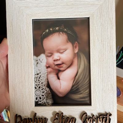 Personalized Picture Frame - Etsy