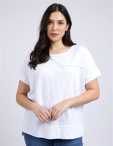 Allison Tee White – Foxwood Clothing