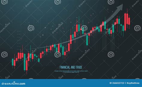 Charts of Bear Market in Trading Bar Chart, a Stock Market Trend and ...