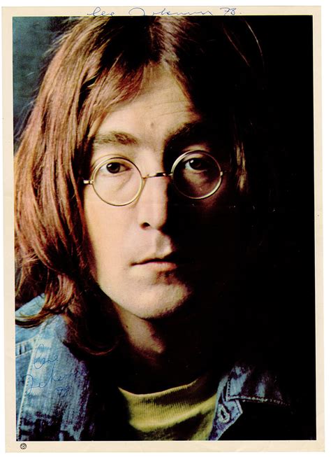 Lot Detail John Lennon Signed Original White Album Photograph Insert