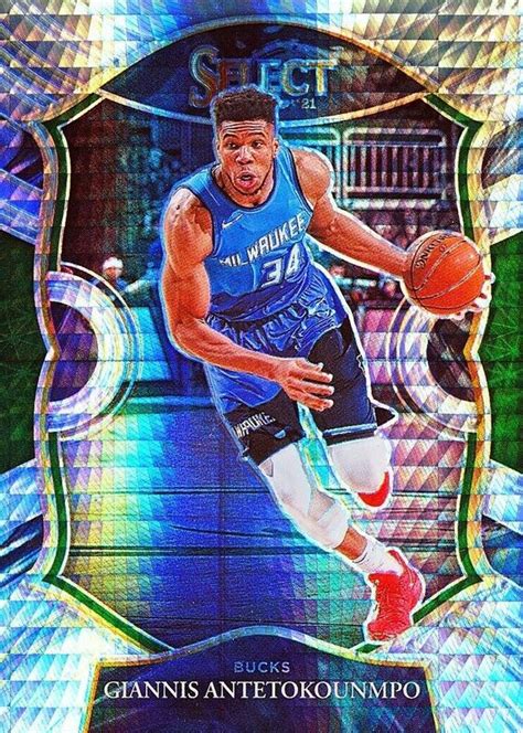 Giannis Antetokounmpo 2020 Select 54 Concourse Lucky Envelopes 8 PSA