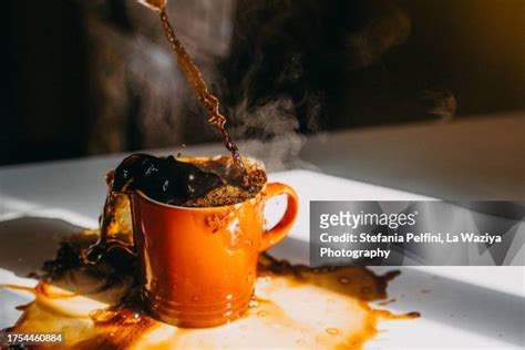 171 Overflowing Coffee Cup Stock Photos High Res Pictures And Images