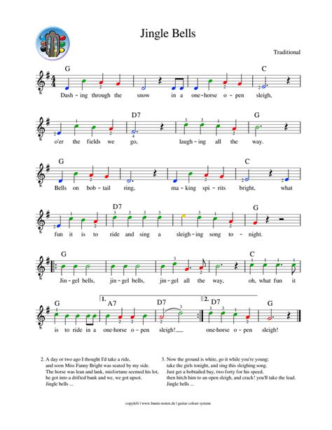 Jingle Bells Sheet Music For Guitar Download Free In Pdf Or Midi