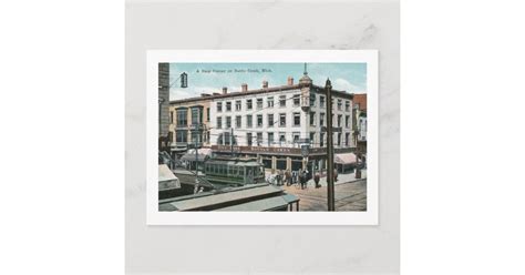 Battle Creek Michigan 1912 Vintage Postcard Zazzle