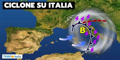 Meteo Prossime Ore Forte Peggioramento Sotto Un Ciclone Mediterraneo