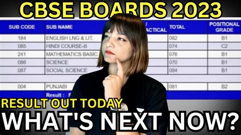 Cbse Boards 2023 Results Out Today CBSE Results Out What S Next