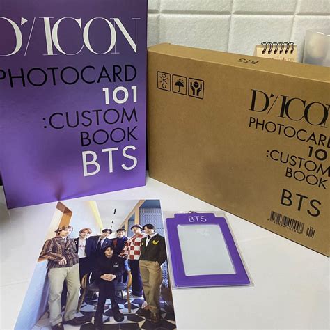 Bts Dicon Custom Book Tingi Set Binder Postcard Outbox