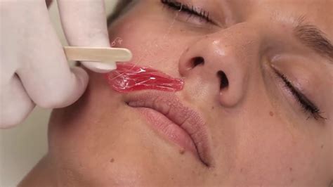 Face Depilation With Hot Film Wax Italwax Youtube