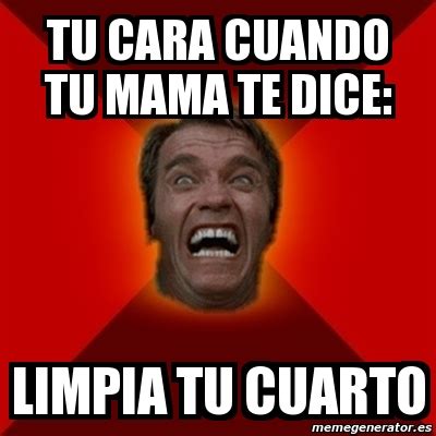 Meme Arnold Tu Cara Cuando Tu Mama Te Dice Limpia Tu Cuarto 1055416