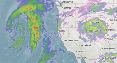 Massive storm looming over Pacific to wreak havoc up and down West ...